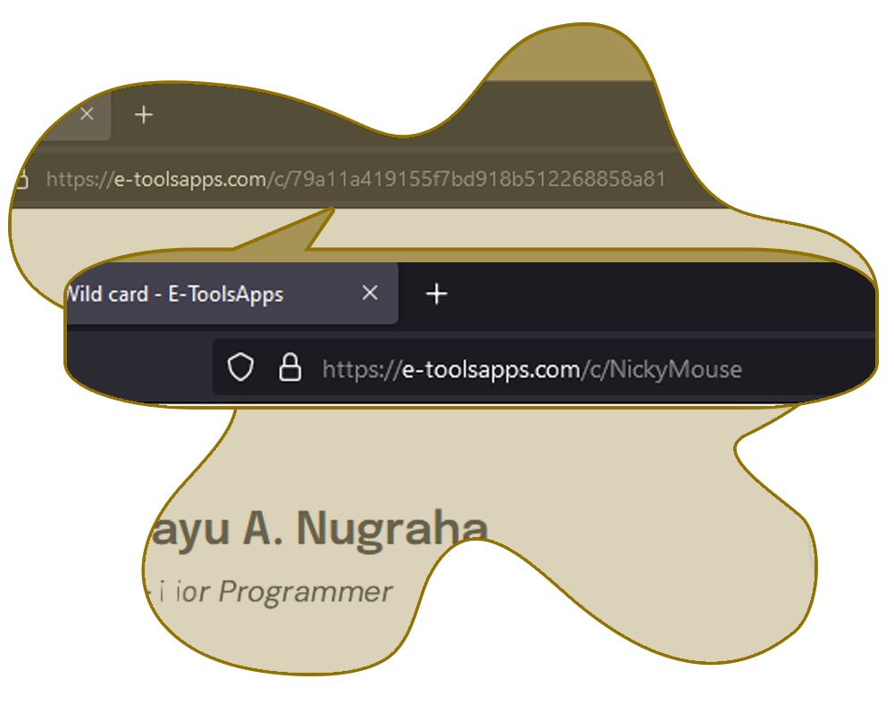 Link customization icon